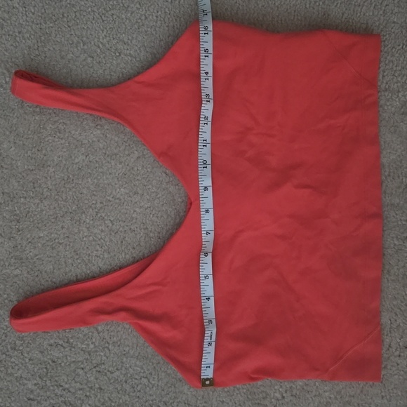 Lululemon Align Crop Tank Top Size 12  Raspberry Cream EUC - Picture 2 of 9